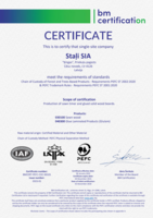 PEFC™ CERTIFICATE