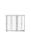 Portes pliantes ouvrant vers l'extérieur