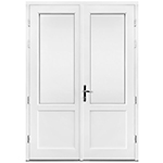 Two sash doors